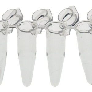 PCR Tubes Strip of 8 Caps PP 0.2 ml