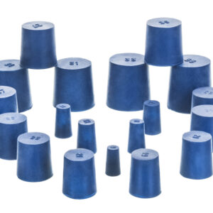 Neoprene Stoppers - Soild BOTTOM 6MM TOP 8MM LENGTH 16MM