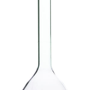 Volumetric Flask, 250ml - Class B - Hexagonal, Hollow Glass Stopper - Single, White Graduation - Eisco Labs