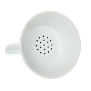 Hirsch Funnel 5cm - Glazed with Fixed Perforated Plate - Eisco Labs