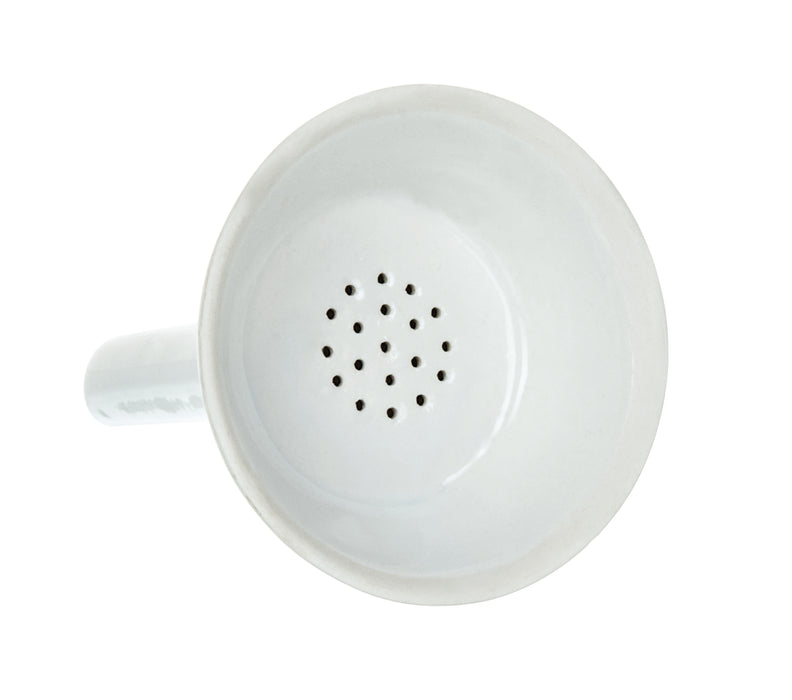 Hirsch Funnel 5cm - Glazed with Fixed Perforated Plate - Eisco Labs
