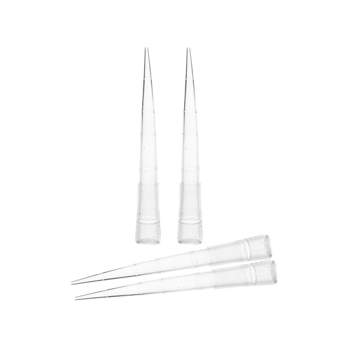 Low Retention Micropipette Tips, 2-250µl - 1000PK - Non Sterile, Autoclavable - Non-Coated - Eisco Labs