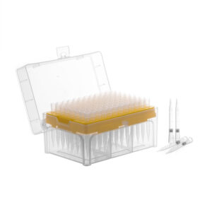 Racked Filter Tips, 300µl - 96 Tips - Graduated - Hydrophobic, Polyethylene Filtered Tips - Sterile, Autoclavable - Eisco Labs