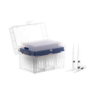 Racked Filter Tips, 200-1250µl - 96 Tips - Graduated - Hydrophobic, Polyethylene Filtered Tips - Sterile, Autoclavable - Eisco Labs
