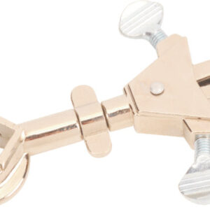 3 Prong Double Adjustable Universal Clamp with integral boss head