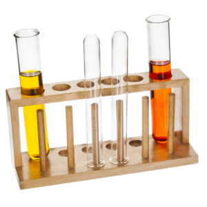 Test Tube Stand of 6 holes Wooden