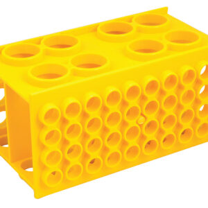 Universal Multi Size Test Tube Rack - Polypropylene - Holds 30mm, 20mm, 17mm, and 12mm Diameter Test Tubes