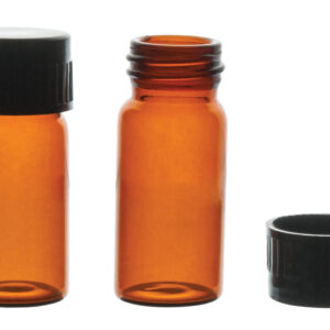 Test Tubes - Flat Bottom - Amber Capacity 5ML Length 55mm OD 16mm