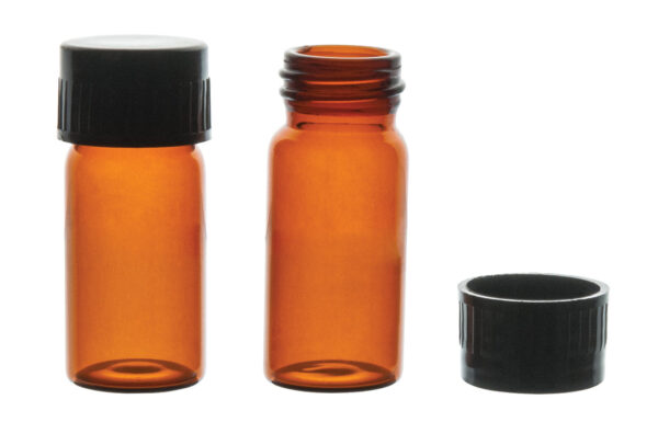 Test Tubes - Flat Bottom - Amber Capacity 5ML Length 55mm OD 16mm