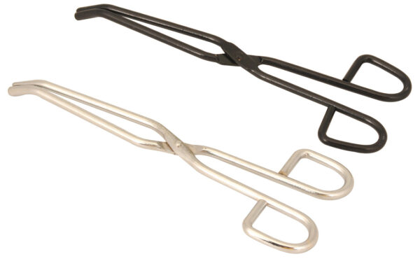Crucible Tong Straight Length 15cm Blackened Steel