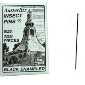 Premium Insect Entomology Dissection Pins, Size 1, Museum Grade, Pack of 100