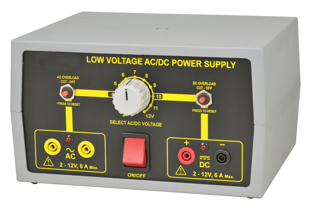 Power Supply Low Voltage AC / DC 2-12V/6A