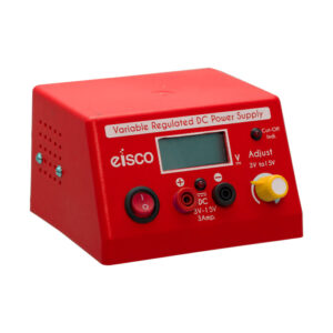Eisco Regulated DC power Supply 3V-15V/ 3A - Digital Display