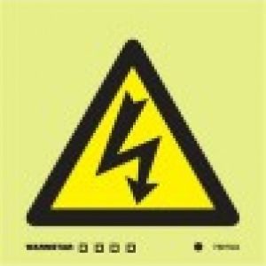 Electrical Safety Sign & Symbol-Photoluminescent