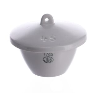 Porcelain Crucible, with Lid: 25ml - Pack of 10  Pack of ten