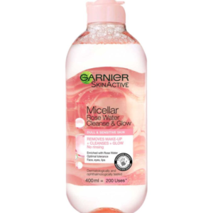Garnier Skin Micellar Rose Water Cleanse & Glow Dull & Sensitive Skin