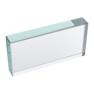 Glass Rectangular Prism: Large