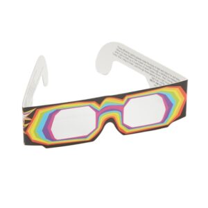 Rainbow Glasses: Large - Pack of 10 Pack of ten