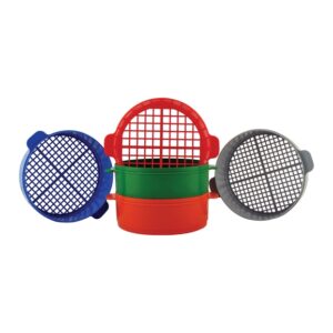 Plastic Sieves - Pack of 5 with Different Meshes Set