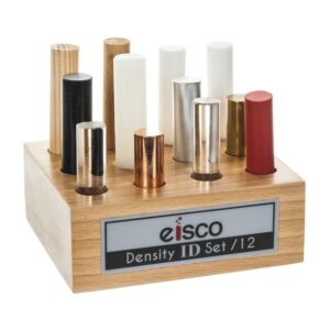 Cylindrical Bars Density ID Set - Pack of 12