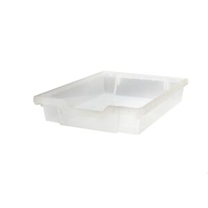 Gratnells Shallow Antimicrobial Tray Translucent