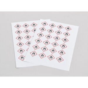 Hazard Warning Labels - Flammable GHS02