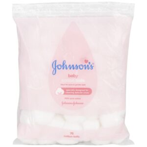 Johnson’s Baby Cotton Balls -75 Pieces