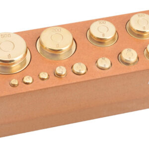 Balance Weight 1000g - PW Polished Brass - Eisco Labs
