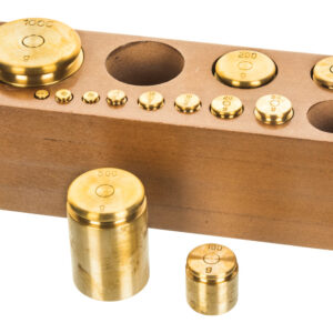 Balance Weight 2000g - PW Polished Brass - Eisco Labs