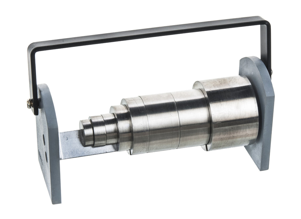 Masses Slotted - Stainless steel set of 8