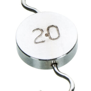 Flat Weights, 20g - Brass - Spare / Replacement - Eisco Labs