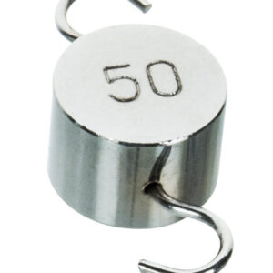 Flat Weights, 50g - Brass - Spare / Replacement - Eisco Labs