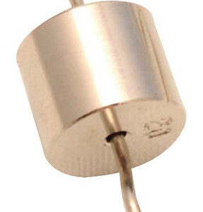 Hooked Weight, 25g - Brass - Spare / Replacement - Eisco Labs