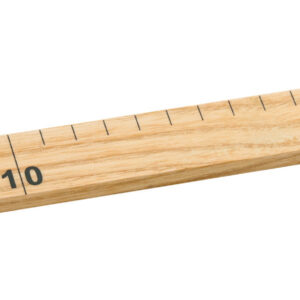 Meter Scale, 1 Meter - Hardwood, Premium - Centimeter Reading - Eisco Labs