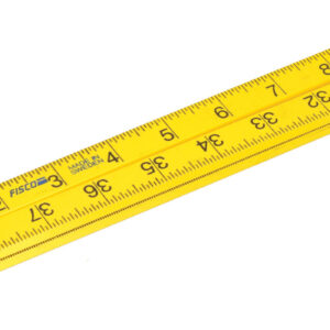 Folding Ruler, 0.5 Meter - Hardwood, Milimeters & Inches Eisco Labs
