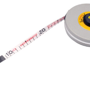 Tape Measure, 15 Meters - Fiberglass, PVC Covering - Winding Handle - Eisco Labs