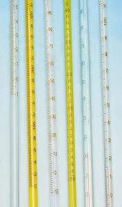 Thermometers Mercury - White Backed -10 to 110??C