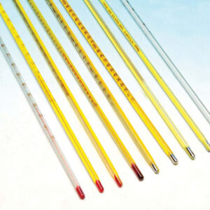Thermometers Mercury - Yellow Backed -10 to 110??C