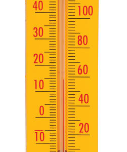 Wall Thermometer Farenheit & Celsius - Eisco Labs