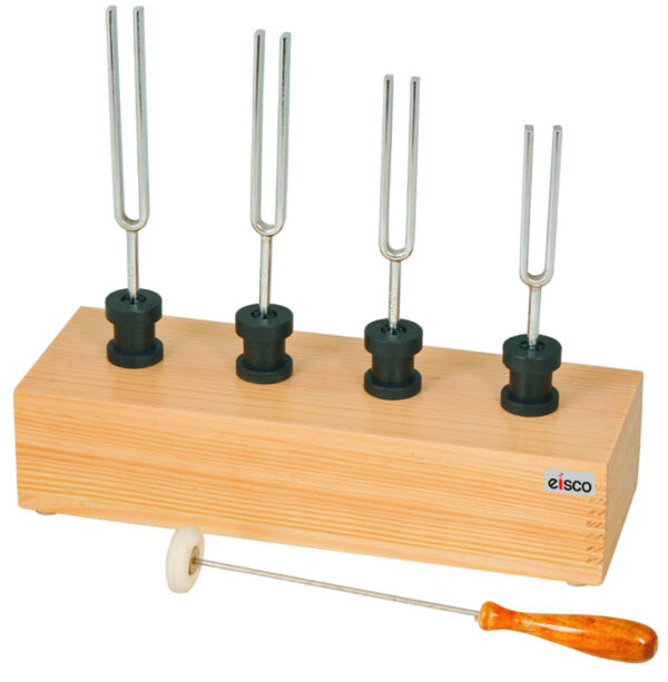 Tuning Fork on Resonance Box - Steel
