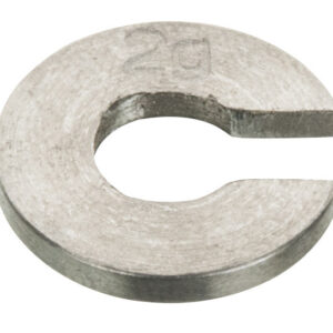 Slotted Weight, 2g - Stainless Steel - Spare or Extra Parts for Slotted Masses Sets - Eisco Labs