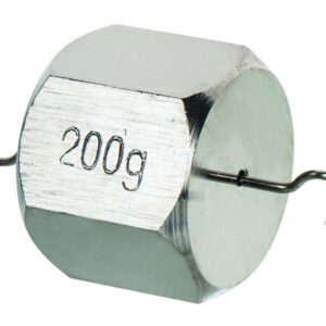 Weights Hooked Non Rolling Brass - Spare, 200 g