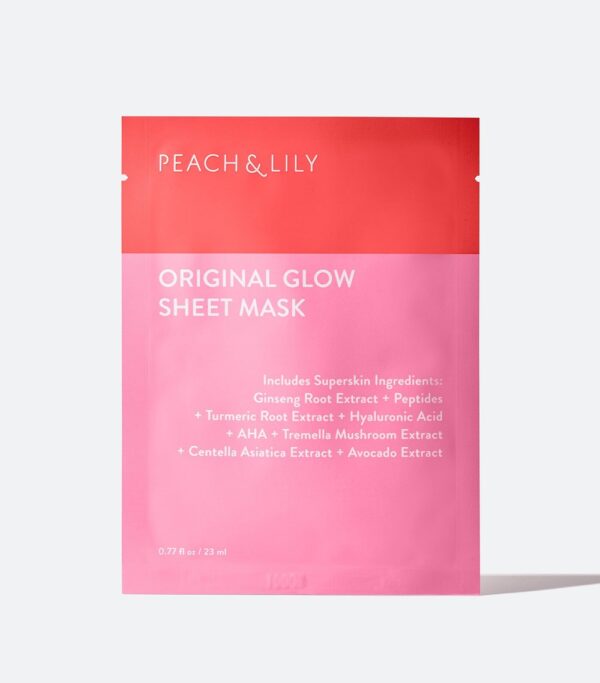 PEACH & LILY ORIGINAL GLOW SHEET MASK