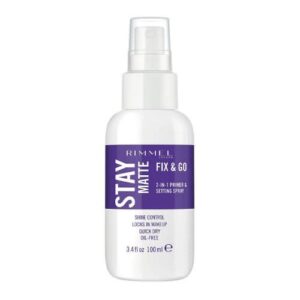 Rimmel London Stay Matte Fix & Go 2 In 1 Primer & Setting Spray 100ml