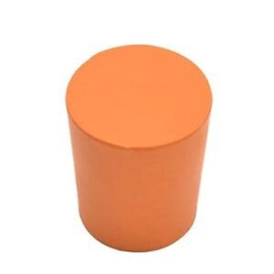 Red Rubber Stoppers: Solid - 21mm Pack of ten