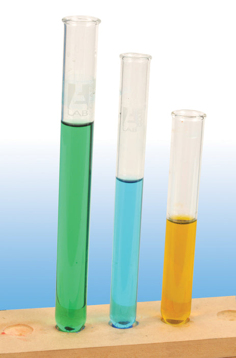 Light Rim Test Tubes, Borosilicate Glass, 10x75mm (Pack of 100)