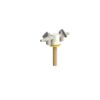 Drop Lever Gas Tap - Two way 180 degrees - Bench Mounted