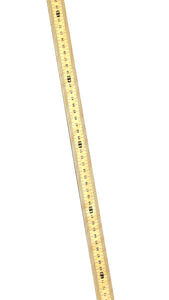 Meter Stick - Double-Sided Hardwood Metric Meter Stick with Horizontal Reading and Protective Metal Ends - Eisco Labs PH0064E