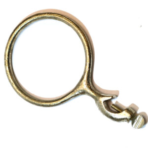 Cast Iron Ring, 5.75" (5.125" Inner Dia.) - Open Boss Head Clamp, with Thumb Screw - Eisco Labs