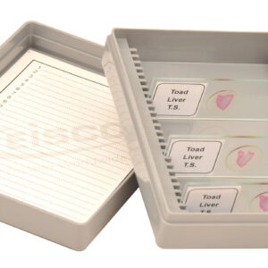 EISCO Slide Box Polystyrene 25 Slides